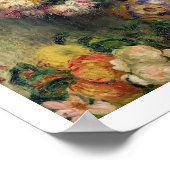 Pierre A Renoir | Dahlias Poster (Ecke)