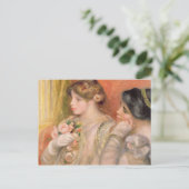 Pierre A Renoir | Dans La Loge Postkarte (Stehend Vorderseite)