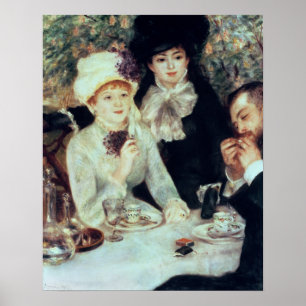 Pierre A Renoir   Das Ende des Mittagessens Poster