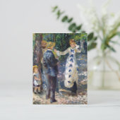 Pierre A Renoir | Der Schwung Postkarte (Stehend Vorderseite)