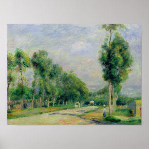 Pierre A Renoir   Der Weg nach Versailles Poster