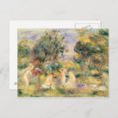 Pierre A Renoir | Die Bathers Postkarte (Vorne/Hinten)