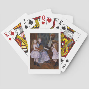 Pierre A Renoir   Die Töchter von Catulle Mendes Spielkarten