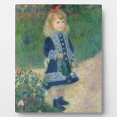 Pierre A Renoir | Ein Mädchen mit einer Wasserdose Fotoplatte (Vorderseite)