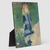 Pierre A Renoir | Ein Mädchen mit einer Wasserdose Fotoplatte (Seite)