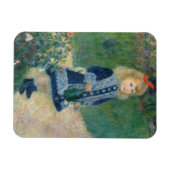 Pierre A Renoir | Ein Mädchen mit einer Wasserdose Magnet (Horizontal)