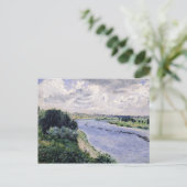 Pierre A Renoir | Fässer an der Seine Postkarte (Stehend Vorderseite)