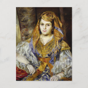 Pierre A Renoir Frau C. Stora in algerischem Kle Postkarte