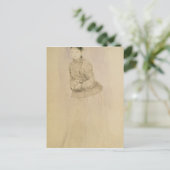 Pierre A Renoir | Frau mit Muff Postkarte (Stehend Vorderseite)