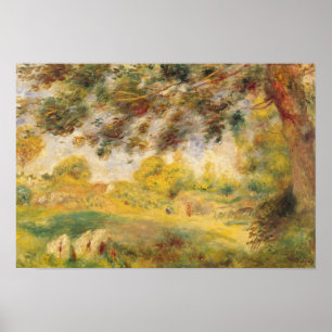 Pierre A Renoir   Frühjahrslandschaft Poster