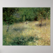 Pierre A Renoir | Frühling in Chatou Poster (Vorne)