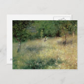 Pierre A Renoir | Frühling in Chatou Postkarte (Vorne/Hinten)