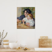 Pierre A Renoir | Gabrielle und Jean Poster (Küche)