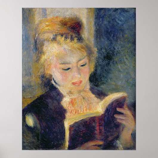 Pierre A Renoir | Girl Reading Poster (Vorne)