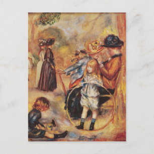 Pierre A Renoir In den Luxemburger Gärten Postkarte