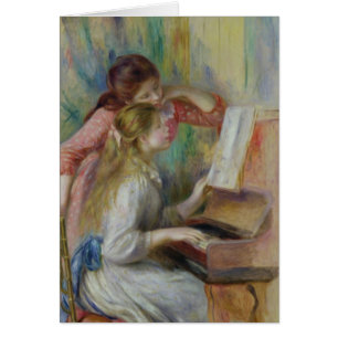 Pierre A Renoir Junge Mädchen am Klavier