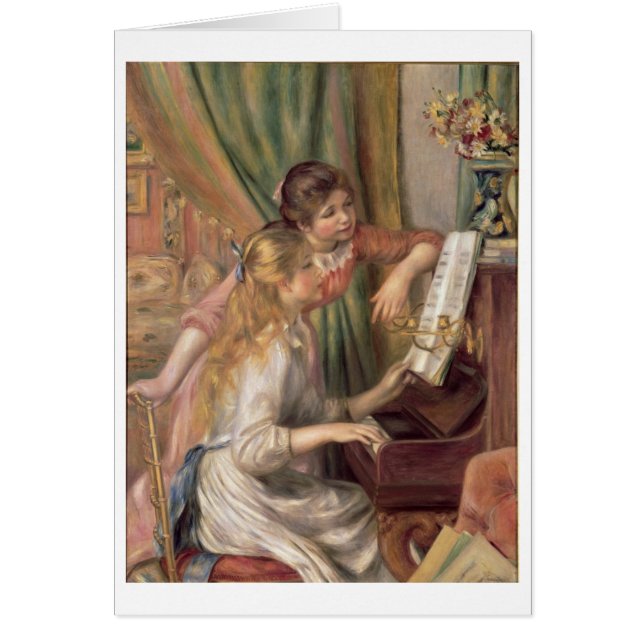 Pierre A Renoir | Junge Mädchen am Klavier (Vorne)
