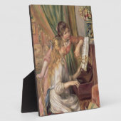 Pierre A Renoir | Junge Mädchen am Klavier Fotoplatte (Seite)