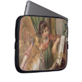 Pierre A Renoir | Junge Mädchen am Klavier Laptopschutzhülle (Vorne Rechts)