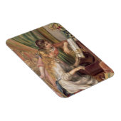 Pierre A Renoir | Junge Mädchen am Klavier Magnet (Rechte Seite)