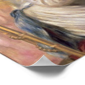 Pierre A Renoir | Junge Mädchen am Klavier Poster (Ecke)