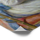 Pierre A Renoir | Junge Mädchen am Klavier Poster (Ecke)