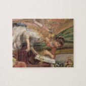 Pierre A Renoir | Junge Mädchen am Klavier Puzzle (Horizontal)