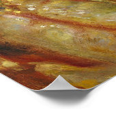 Pierre A Renoir | Junge Spanische Frau mit Gitarre Poster (Ecke)