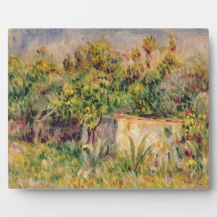 Pierre A Renoir Kabine in einem Wald Fotoplatte