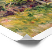 Pierre A Renoir | Kabine in einem Wald Poster (Ecke)