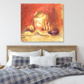 Pierre A Renoir | Kakao an der Tabelle Leinwanddruck (Insitu (Schlafzimmer))