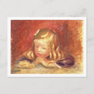 Pierre A Renoir   Kakao an der Tabelle Postkarte
