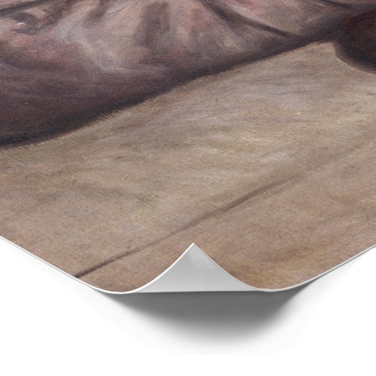 Pierre A Renoir | Kinder von Kampfhandlungen Caill Poster (Ecke)