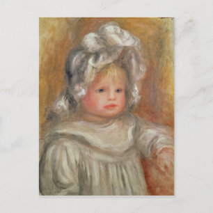 Pierre A Renoir   Kinderportrait Postkarte