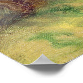 Pierre A Renoir | Landschaft bei Les Collettes Poster (Ecke)
