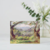 Pierre A Renoir | Landschaft bei Les Collettes Postkarte (Stehend Vorderseite)