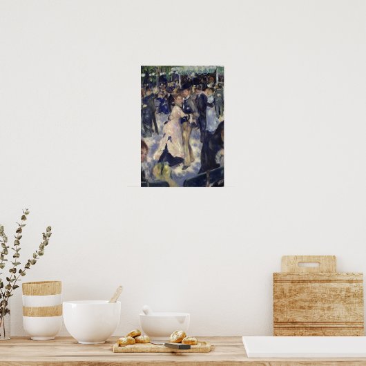 Pierre A Renoir | Le Moulin de la Galette Poster (Küche)