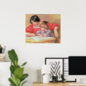 Pierre A Renoir | Leontine und Coco Poster (Heimbüro)