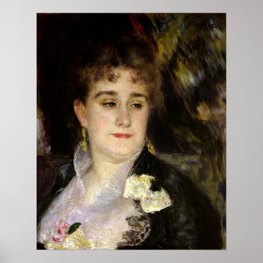 Pierre A Renoir | Madame Georges Charpentier Poster (Vorne)