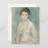 Pierre A Renoir | Madame Henriot Postkarte (Vorne/Hinten)