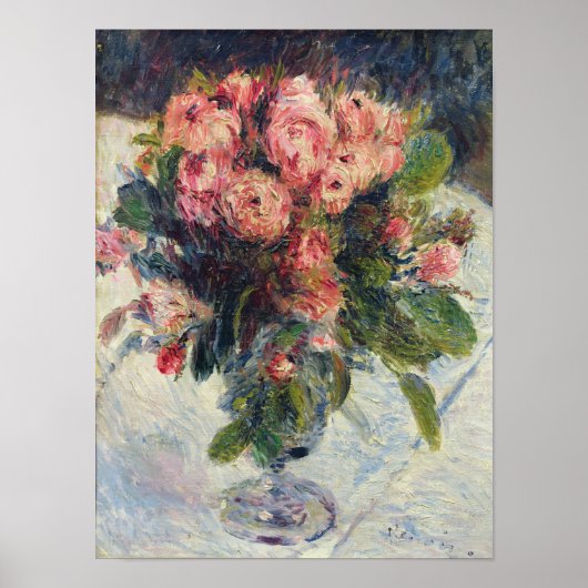 Pierre A Renoir | Moss-Rose Poster (Vorne)
