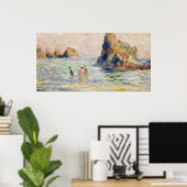 Pierre A Renoir | Moulin Huet Bay, Guernsey Poster (Heimbüro)