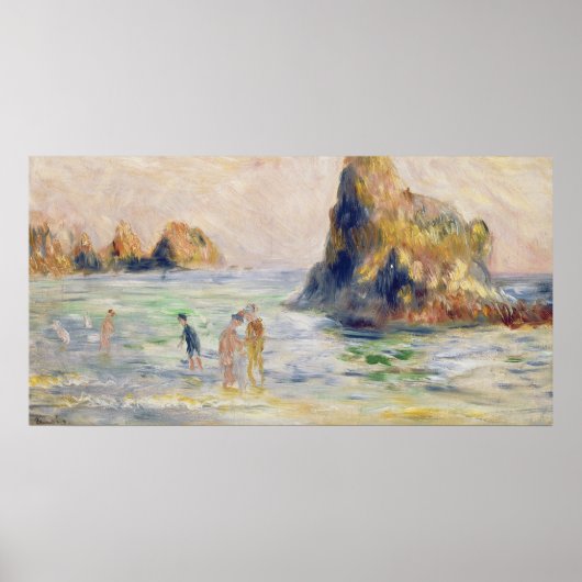 Pierre A Renoir | Moulin Huet Bay, Guernsey Poster (Vorne)