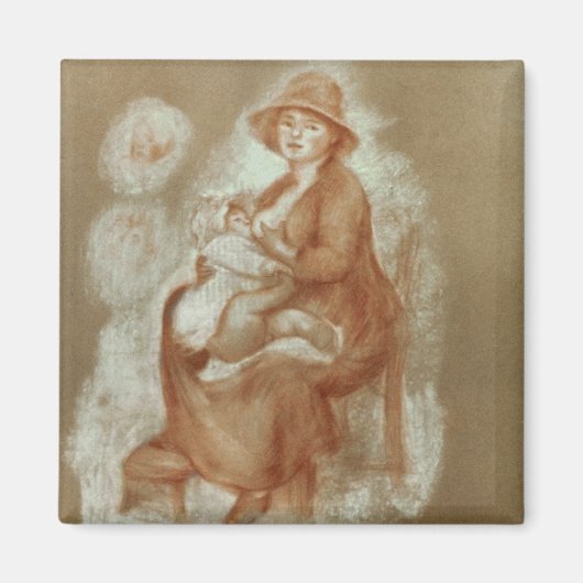 Pierre A Renoir | Mutterschaft Magnet (Vorne)