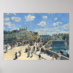 Pierre A Renoir Pont Neuf, Paris Poster