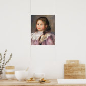 Pierre A Renoir | Portrait eines Kindes 2 Poster (Küche)