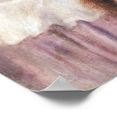 Pierre A Renoir | Portrait eines Kindes 2 Poster (Ecke)