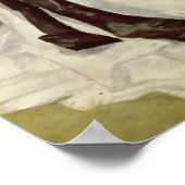 Pierre A Renoir Portrait of Lise Poster (Ecke)