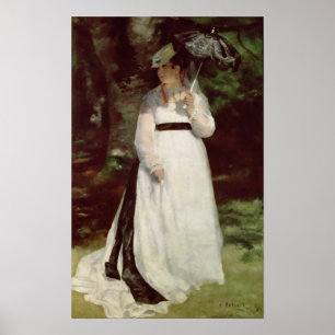 Pierre A Renoir Portrait of Lise Poster
