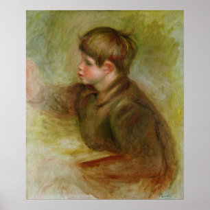 Pierre A Renoir   Portrait von Coco Poster